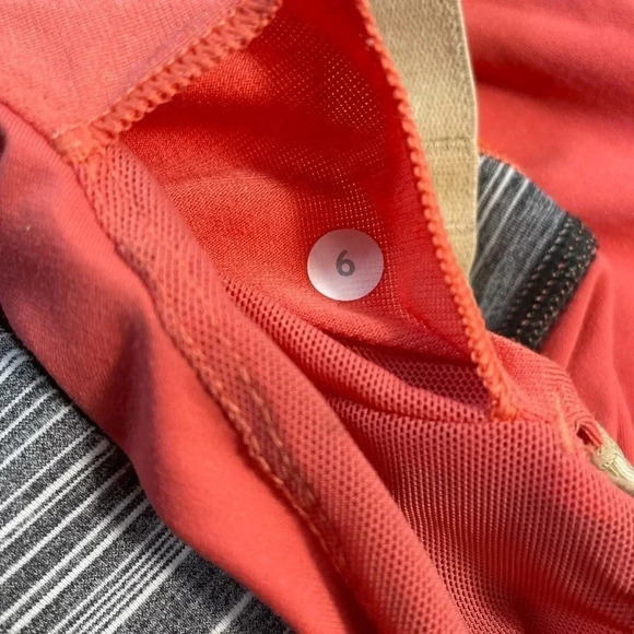 Lululemon Coral Push  Your Limits Tank Top Size 6 - Picture 7 of 9